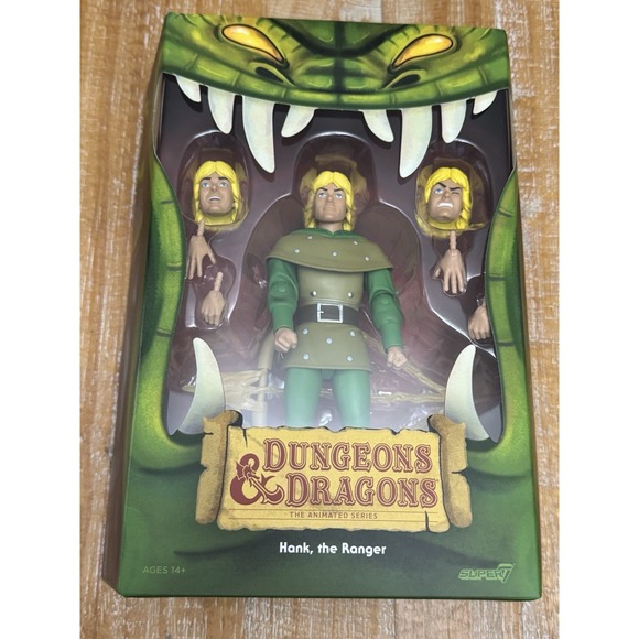 Dungeons & Dragons Ultimates Dekkion Skeleton Warrior & Hank The Ranger Super 7 - Picture 4 of 5